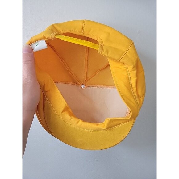 Vintage University SMSU Snapback Yellow Fedora Newsboy Hat Cap Retro - Picture 6 of 7